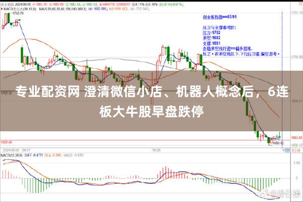 专业配资网 澄清微信小店、机器人概念后，6连板大牛股早盘跌停